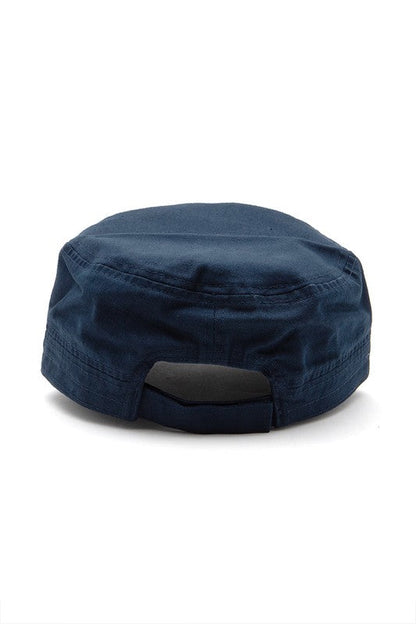 3D Dragonfly Beaded Statement Cadet Hat